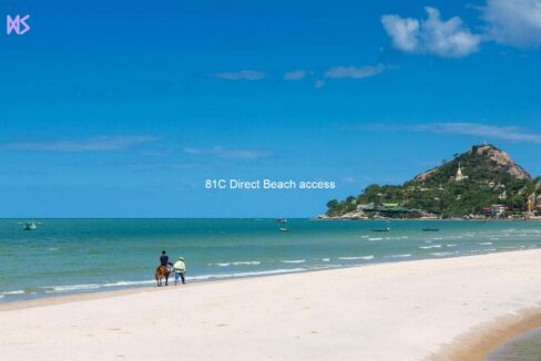 81C Direct Beach access