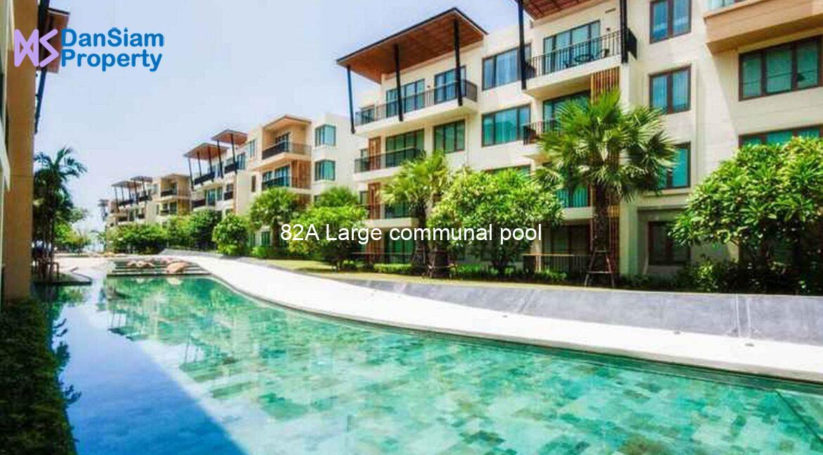 82A Large communal pool