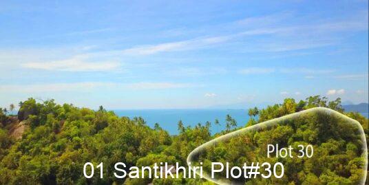 Extra-large Samui Sea View Land Plot at Santikhiri Estate