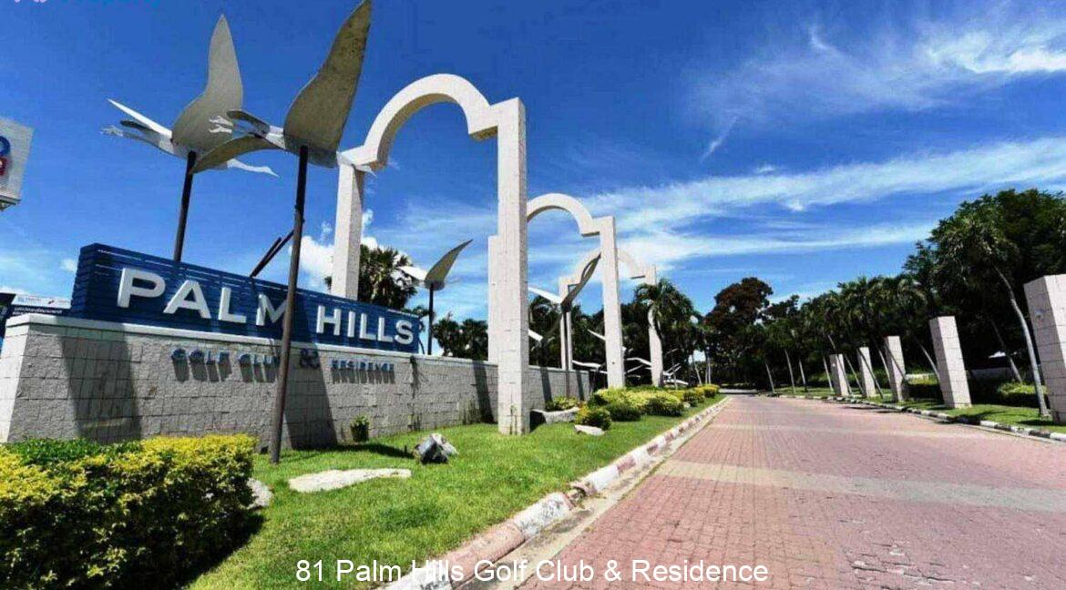 81 Palm Hills Golf Club & Residence