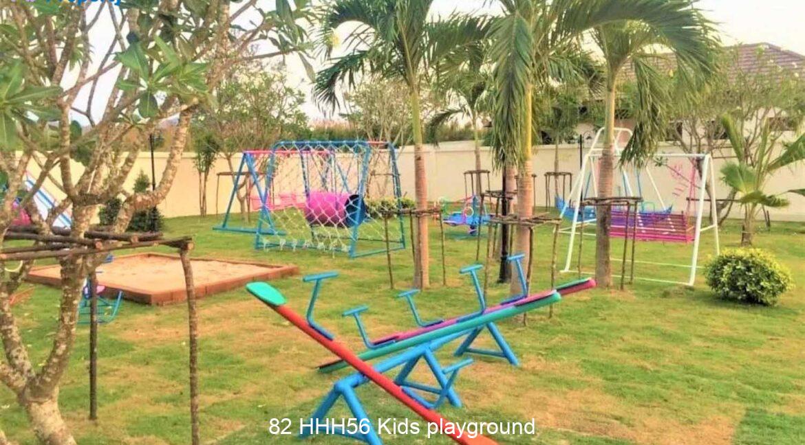 82 HHH56 Kids playground