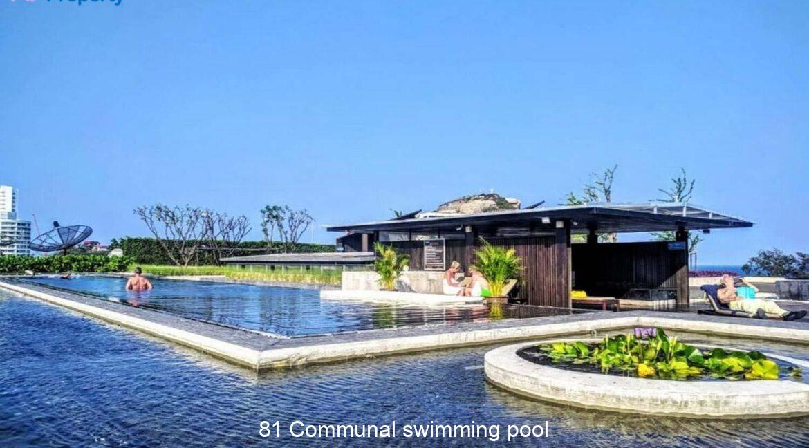 81 Communal swimming pool