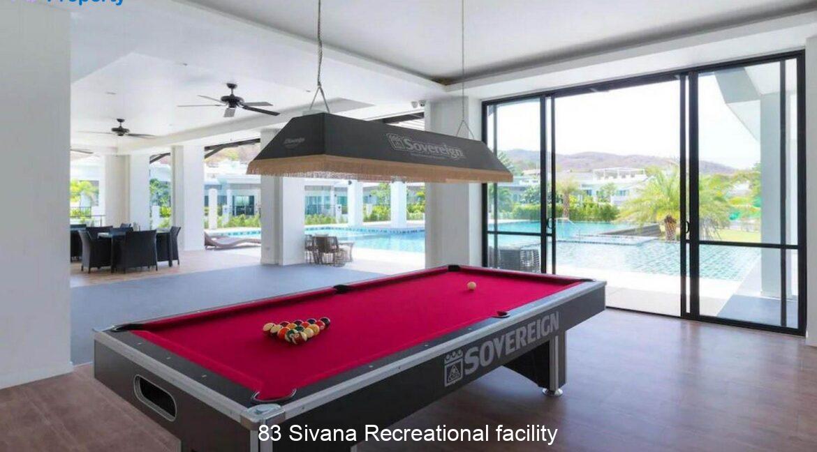 83 Sivana Recreational facility
