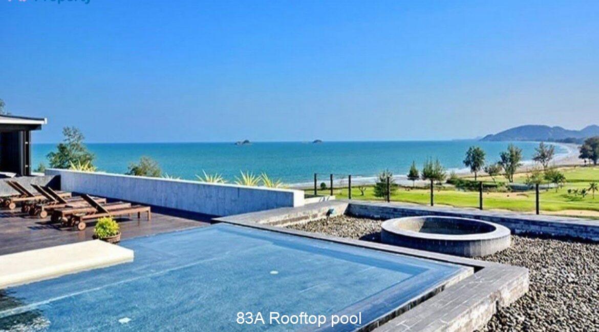 83A Rooftop pool