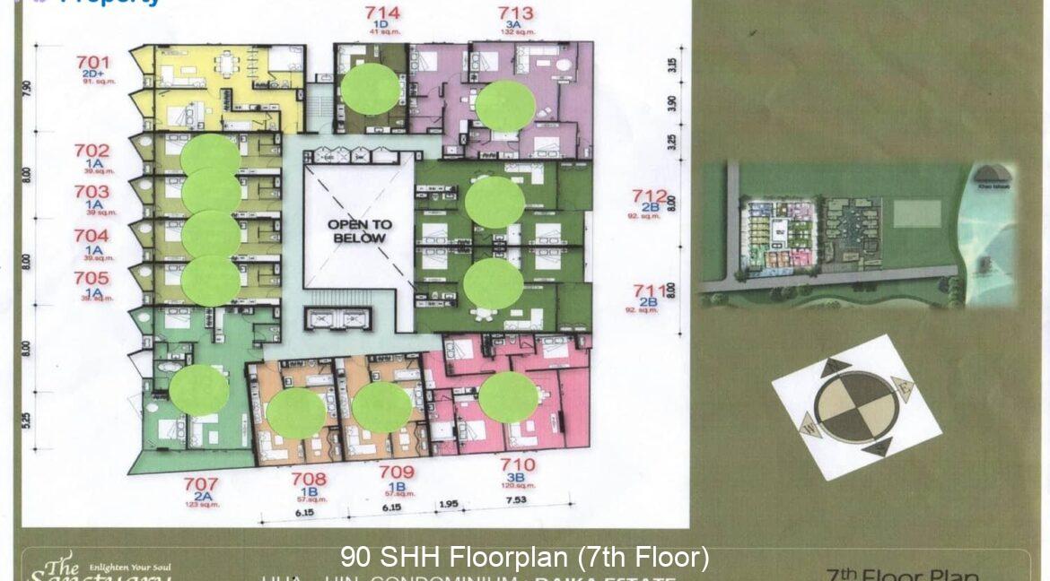 90 SHH Floorplan (7th Floor)