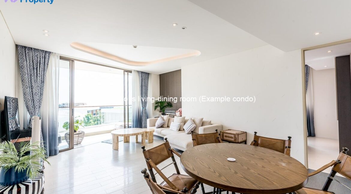 10 Spacious living-dining room (Example condo)