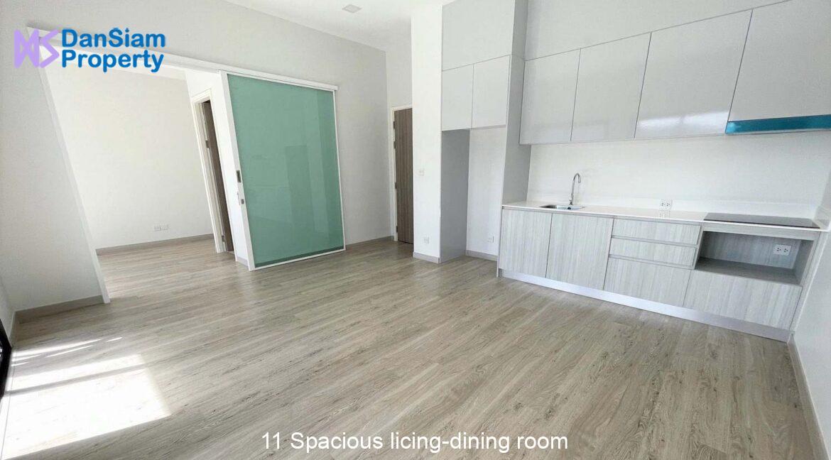 11 Spacious licing-dining room
