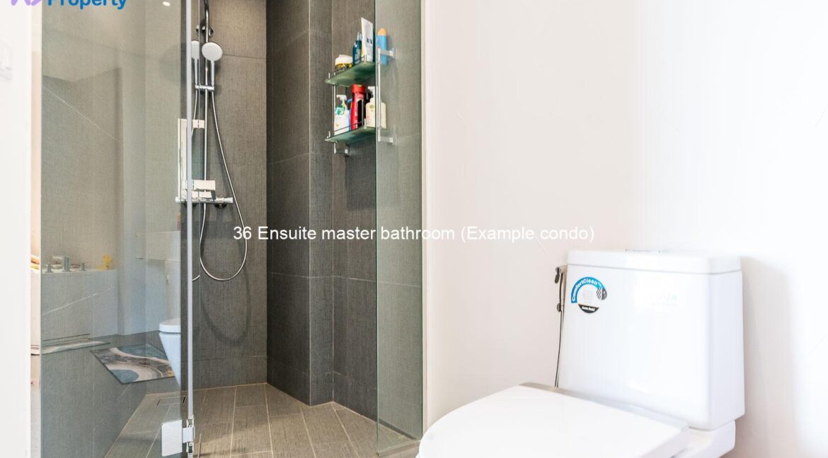 36 Ensuite master bathroom (Example condo)