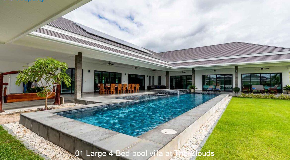 01 Large 4-Bed pool villa at The Clouds