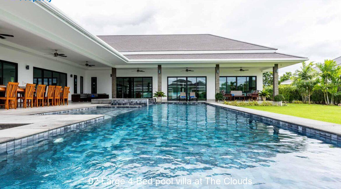 02 Large 4-Bed pool villa at The Clouds