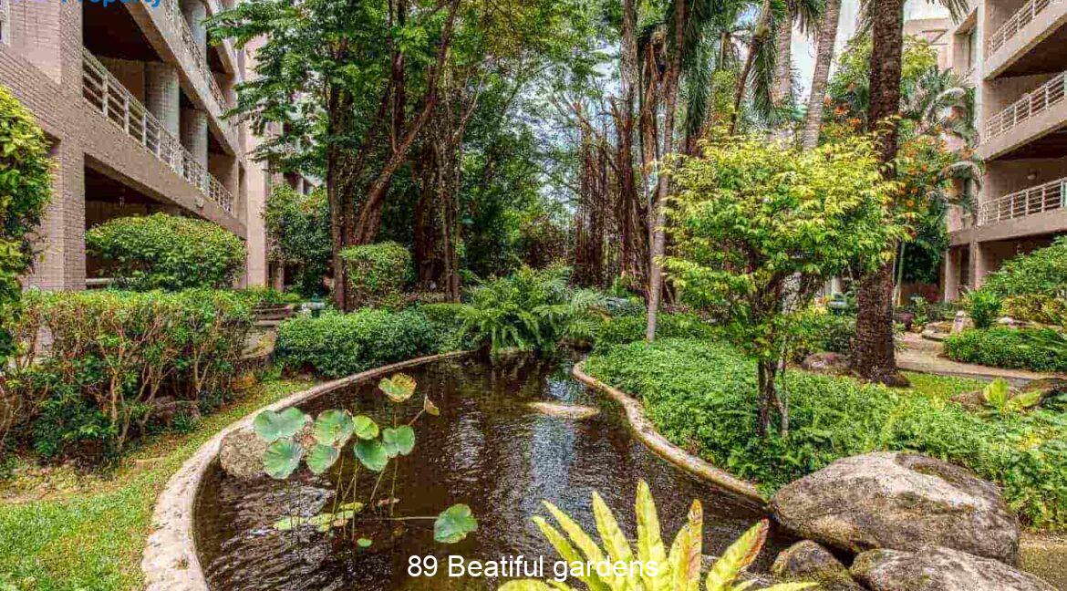 89 Beatiful gardens