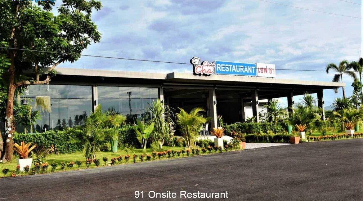 91 Onsite Restaurant