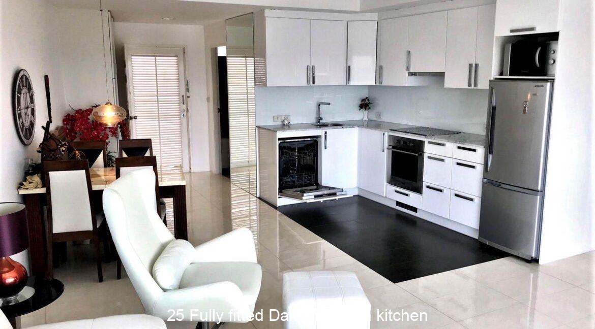 25 Fully fitted Danish design kitchen