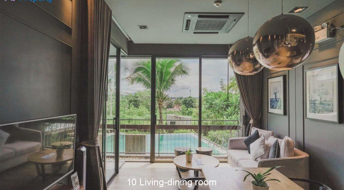 10 Living-dining room