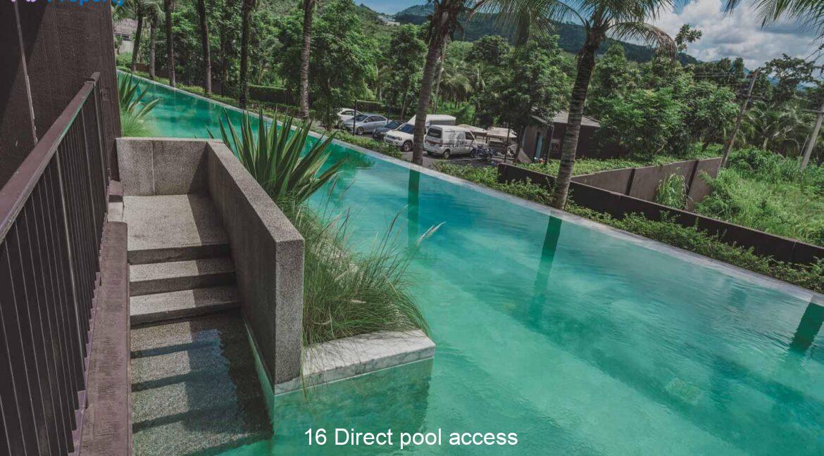 16 Direct pool access