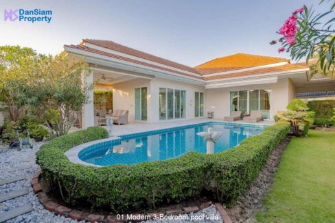01 Modern 3-Bedroom pool villa