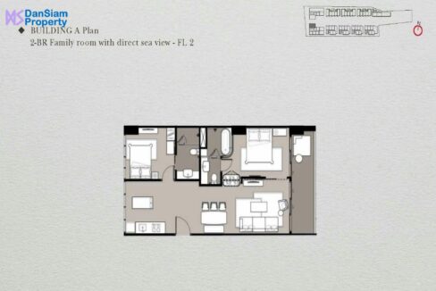 82 Floorplan 2Bedroom