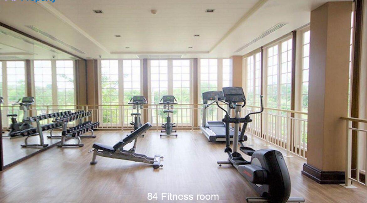 84 Fitness room