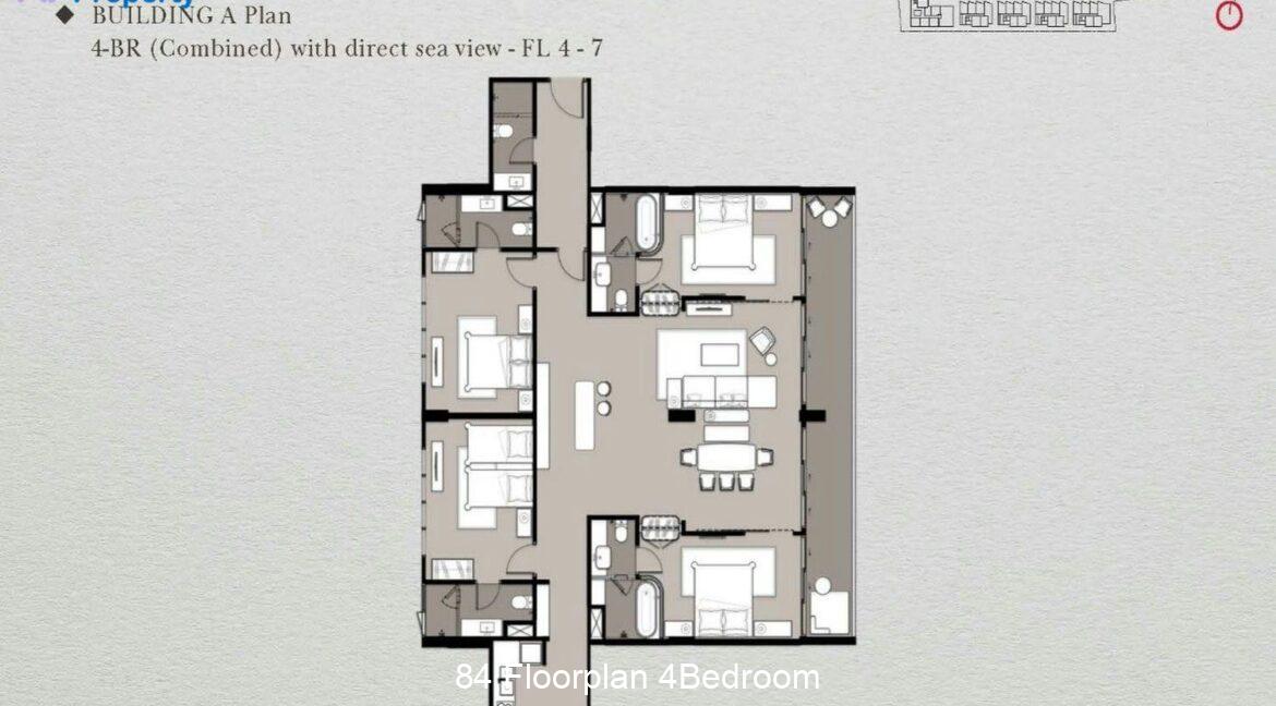 84 Floorplan 4Bedroom