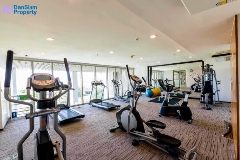 84 well-equipped fitness room