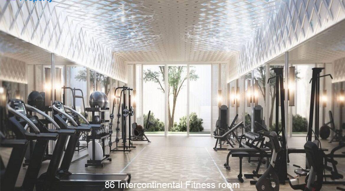86 Intercontinental Fitness room