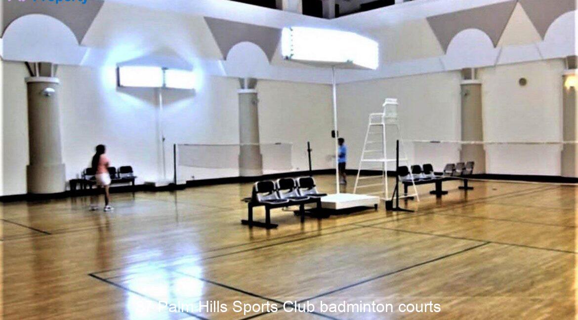 87 Palm Hills Sports Club badminton courts