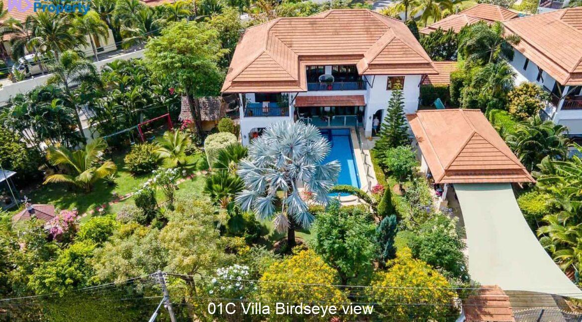 01C Villa Birdseye view