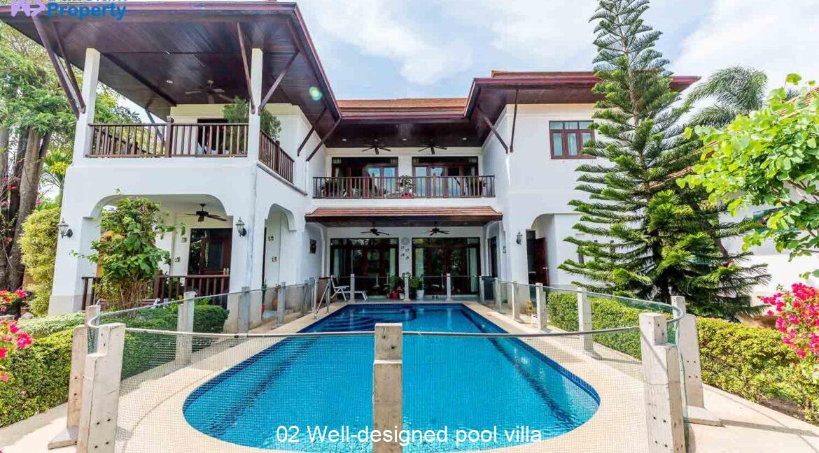 02 Well-designed pool villa