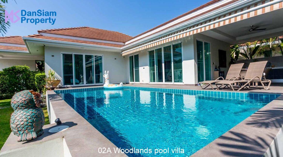 02A Woodlands pool villa