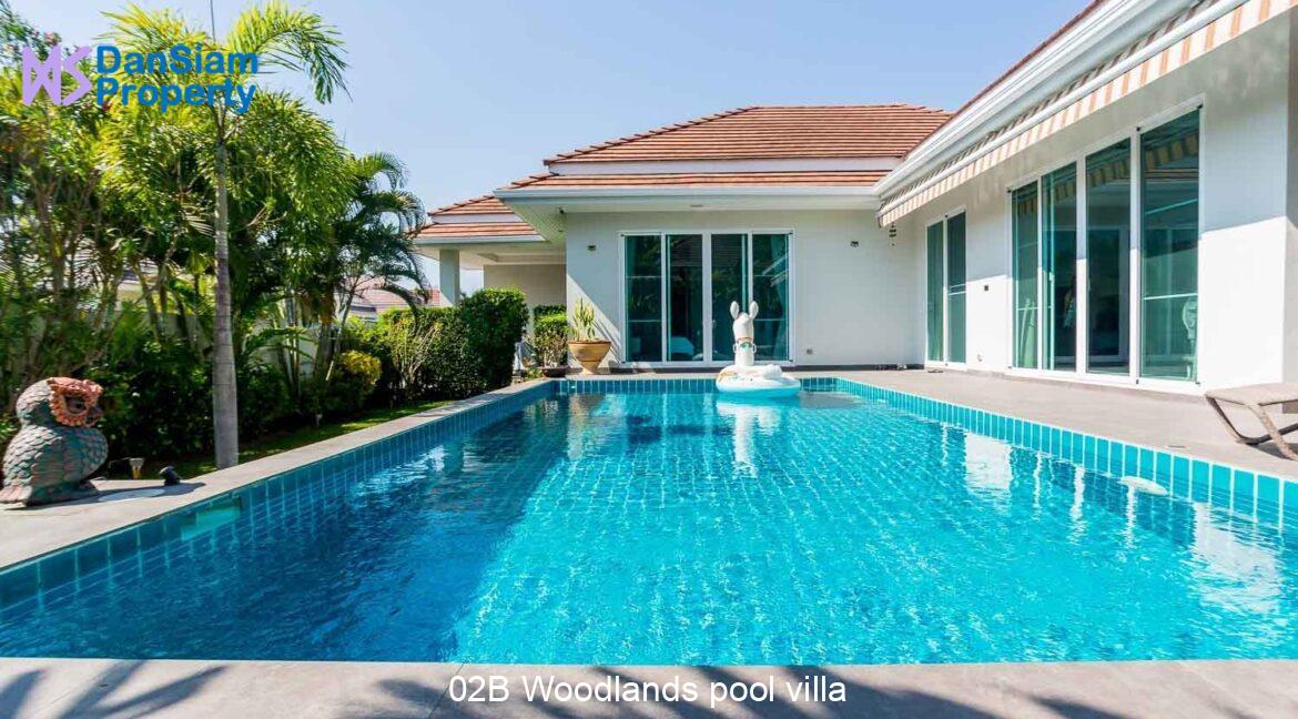 02B Woodlands pool villa