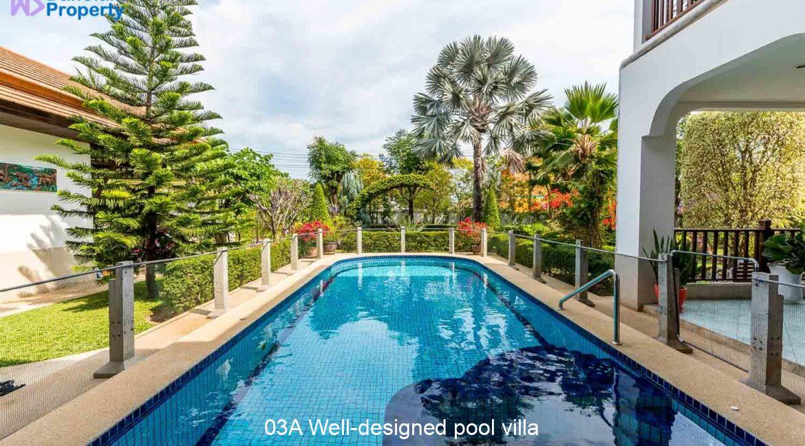 03A Well-designed pool villa