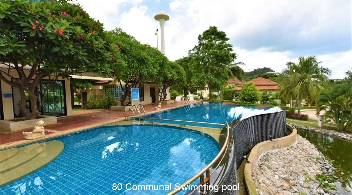 80 Communal Swimming pool