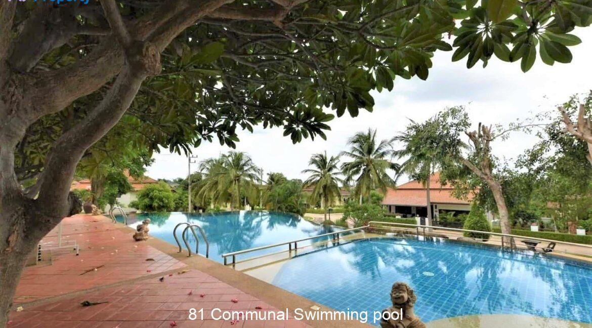 81 Communal Swimming pool