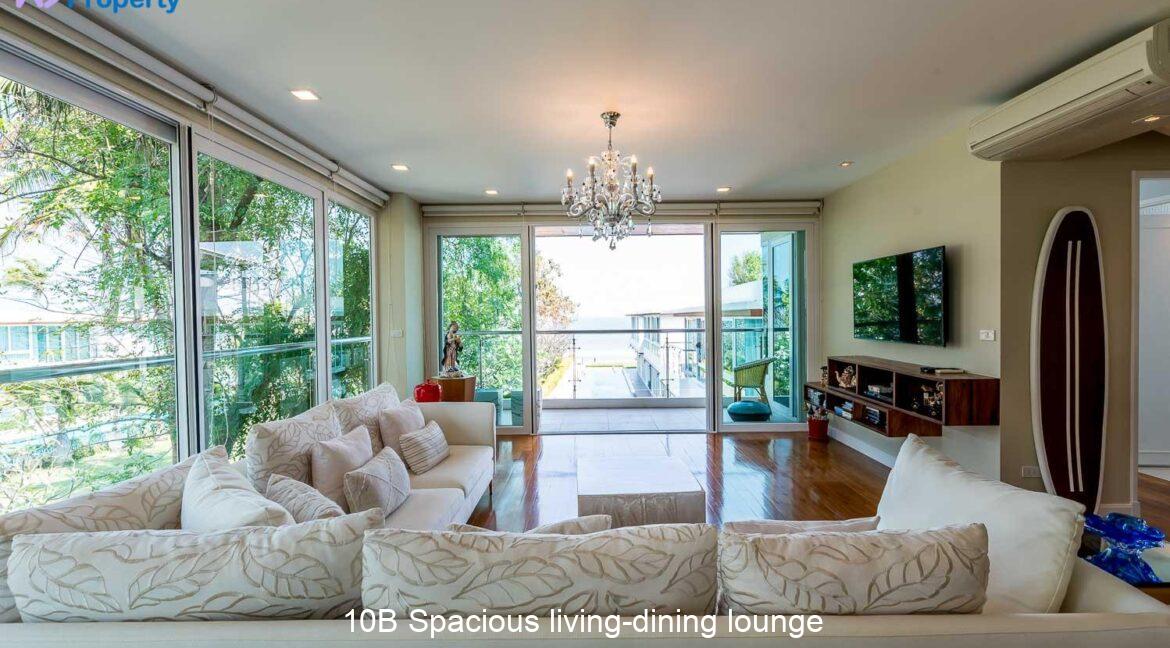 10B Spacious living-dining lounge