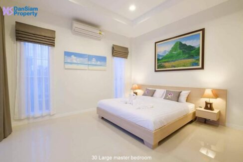30 Large master bedroom