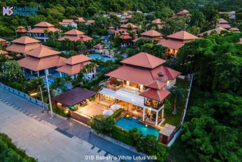 01B Bali-style White Lotus Villa