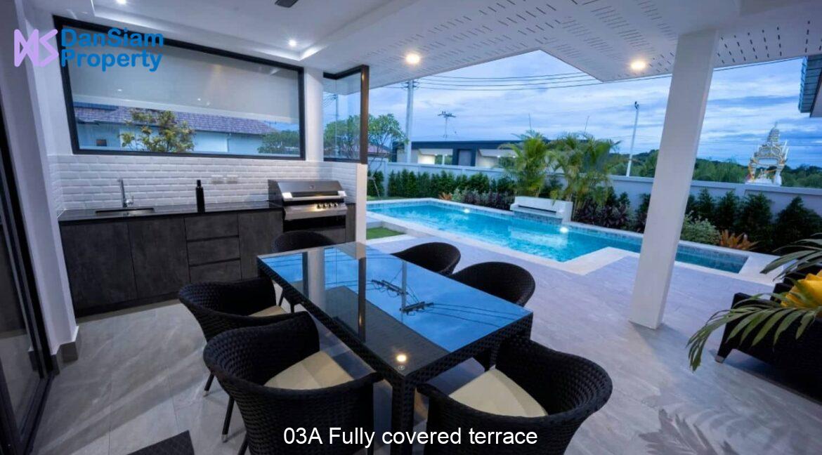 03A Fully covered terrace