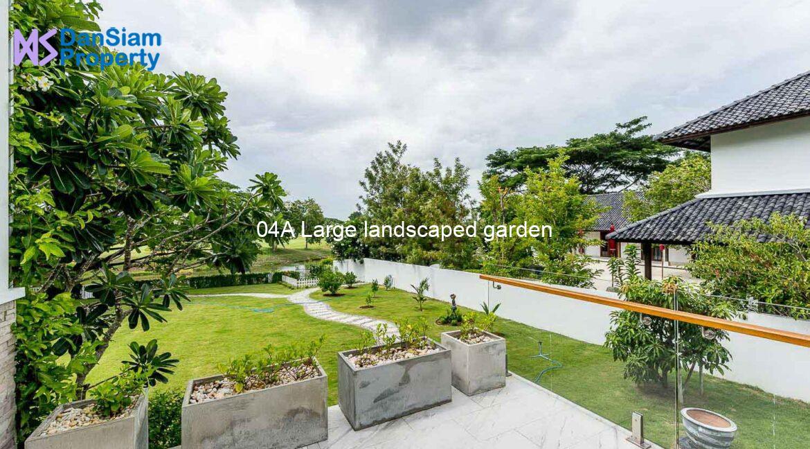 04A Large landscaped garden