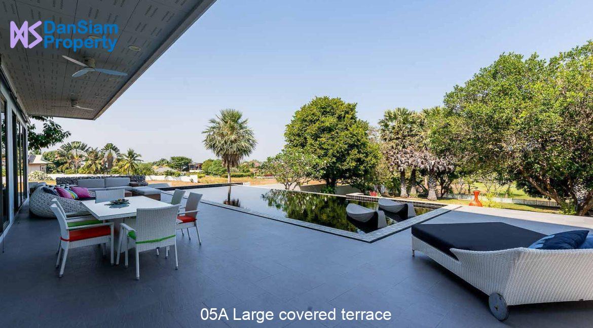 05A Large covered terrace