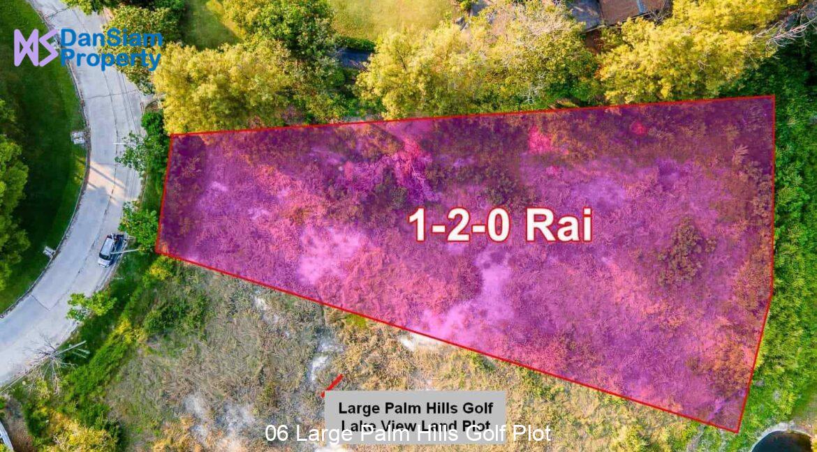06 Large Palm Hills Golf Plot