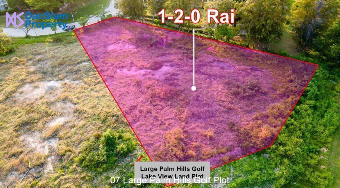 07 Large Palm Hills Golf Plot
