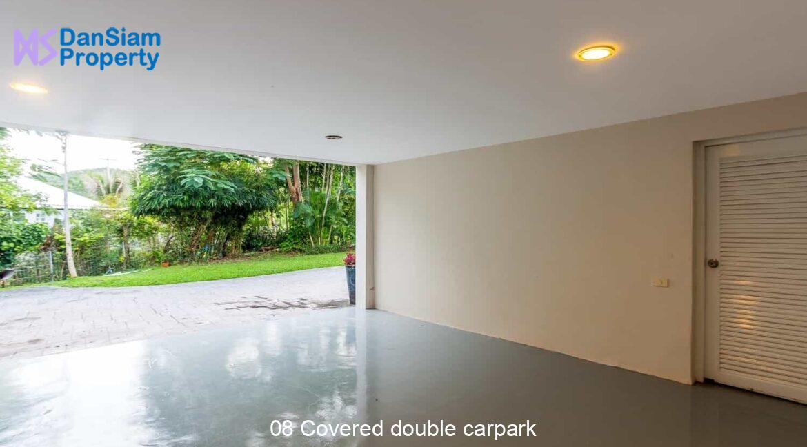 08 Covered double carpark