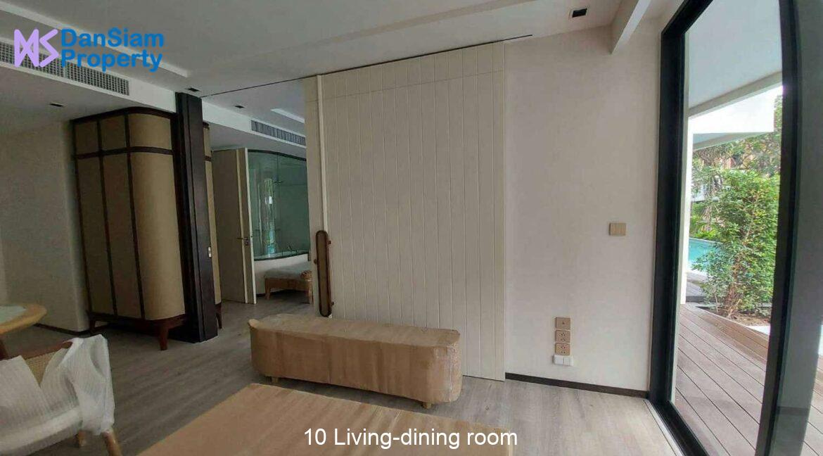 10 Living-dining room