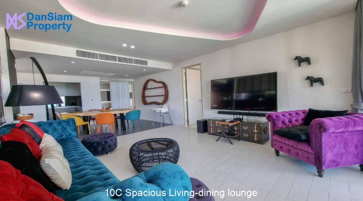 10C Spacious Living-dining lounge