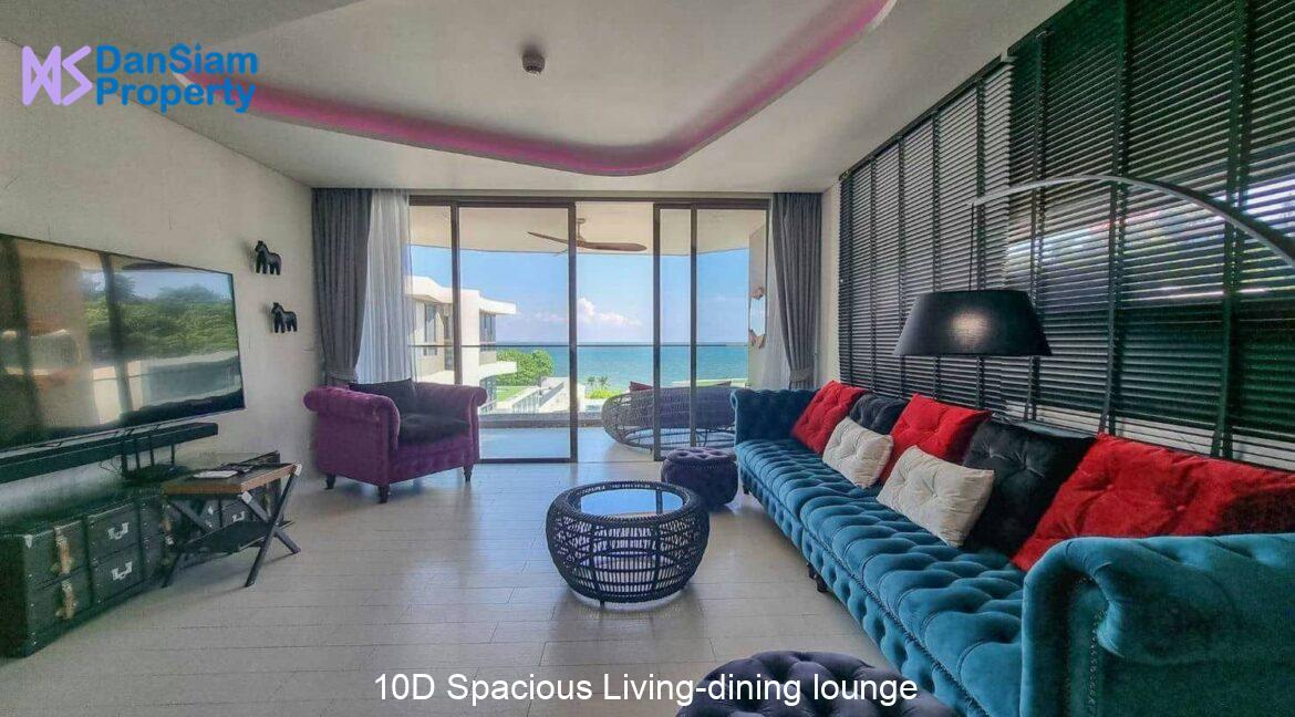 10D Spacious Living-dining lounge