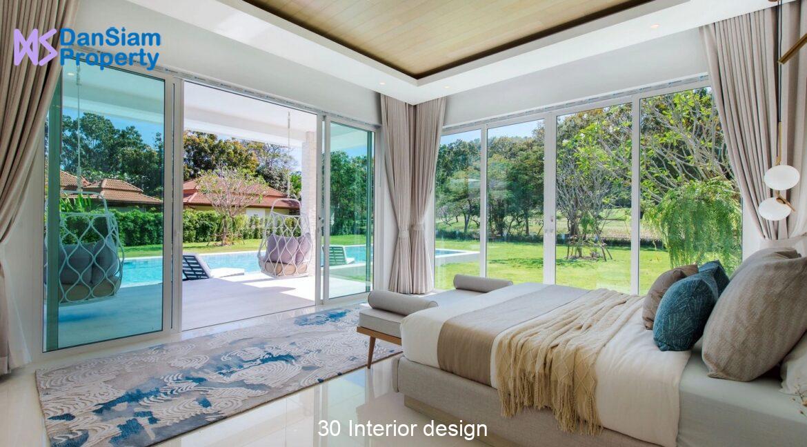 30 Interior design
