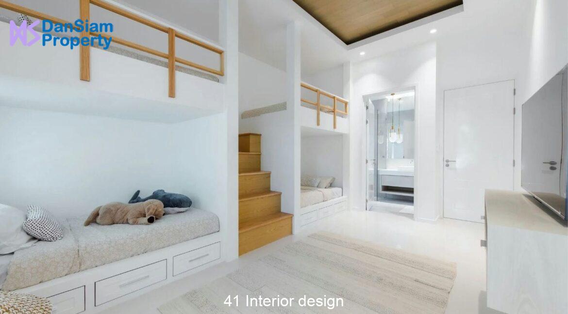 41 Interior design