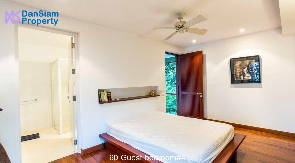 60 Guest bedroom#4