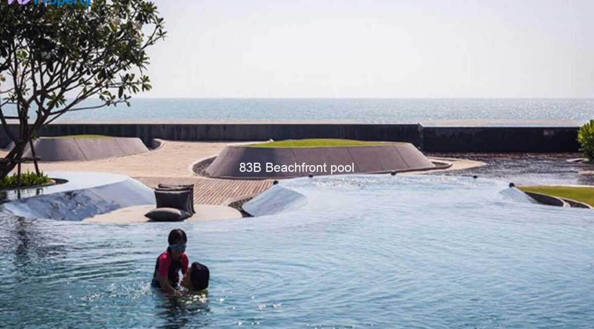 83B Beachfront pool