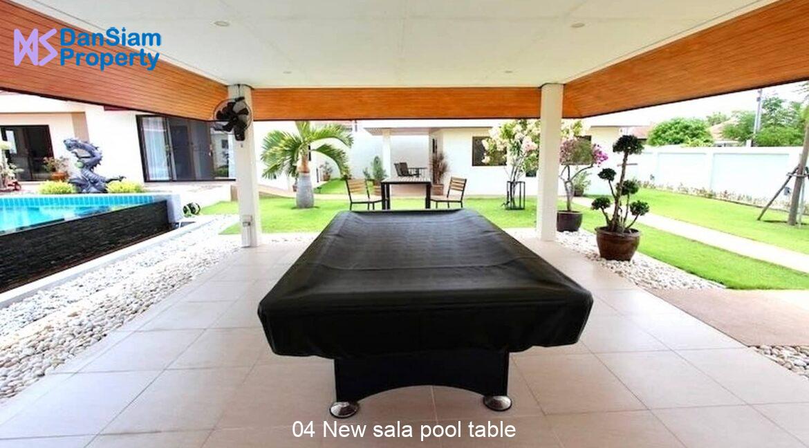 04 New sala pool table